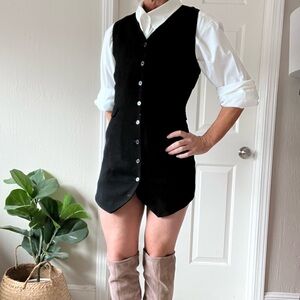 Black Emporio Armani vest